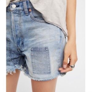Free People Denim Shorts